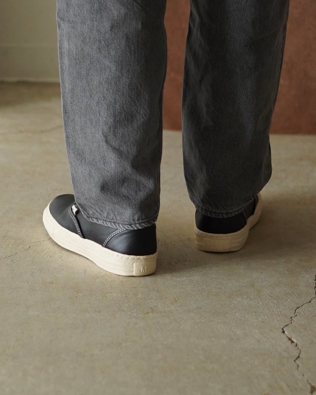 Maison MIHARAYASUHIRO "COLORADO" Leather Low-Top Sneakers S14FW715