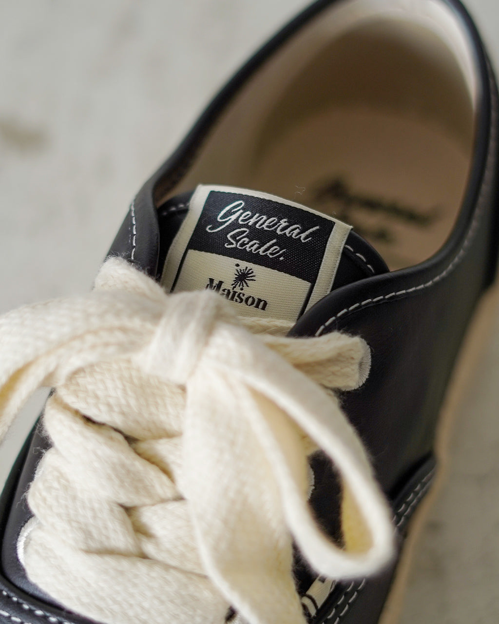 Maison MIHARAYASUHIRO "COLORADO" Leather Low-Top Sneakers S14FW715