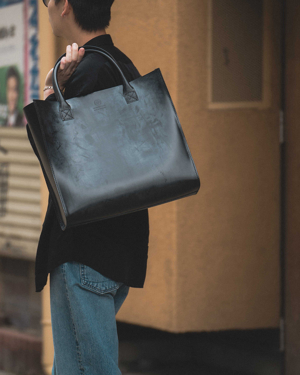 BRIDLE LEATHER BIG TOTE BAG 01-3792