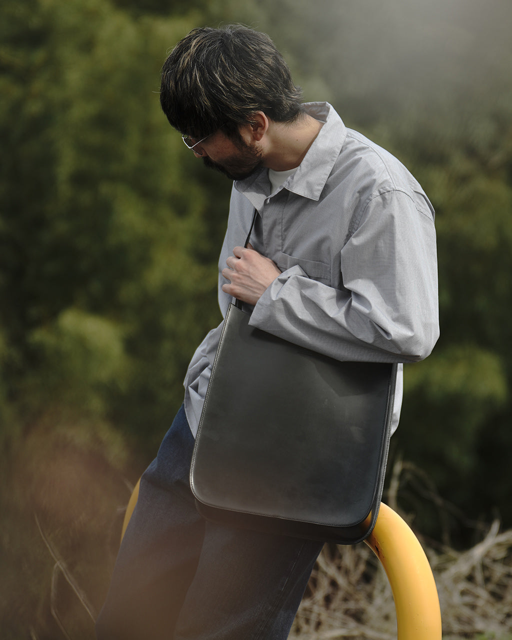 ワン ショルダー バッグ ONE SHOULDER BAG 革 レザー 鞄 01-5821