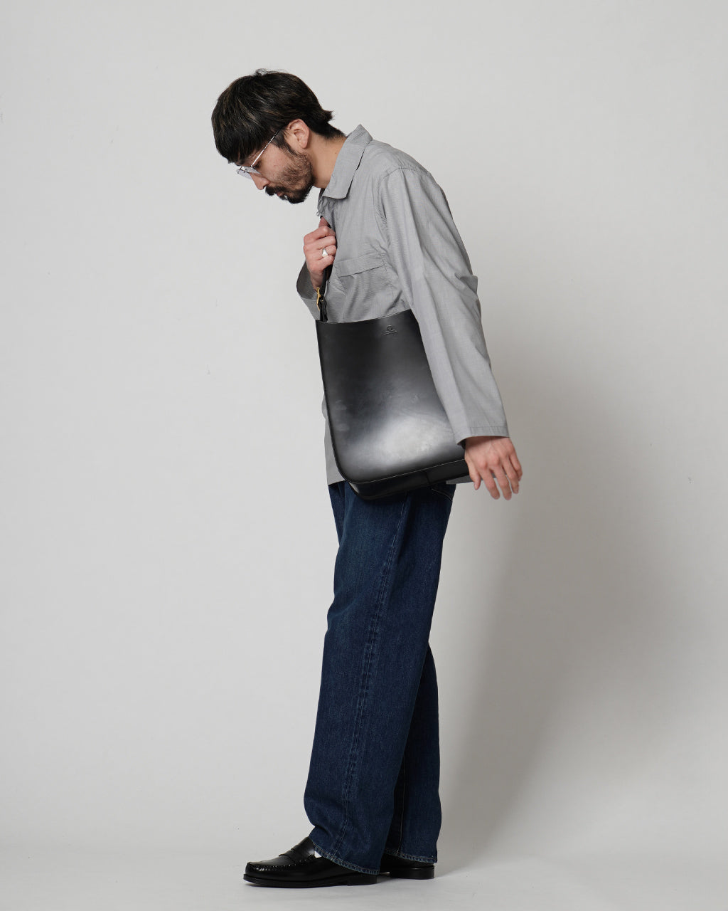 ワン ショルダー バッグ ONE SHOULDER BAG 革 レザー 鞄 01-5821