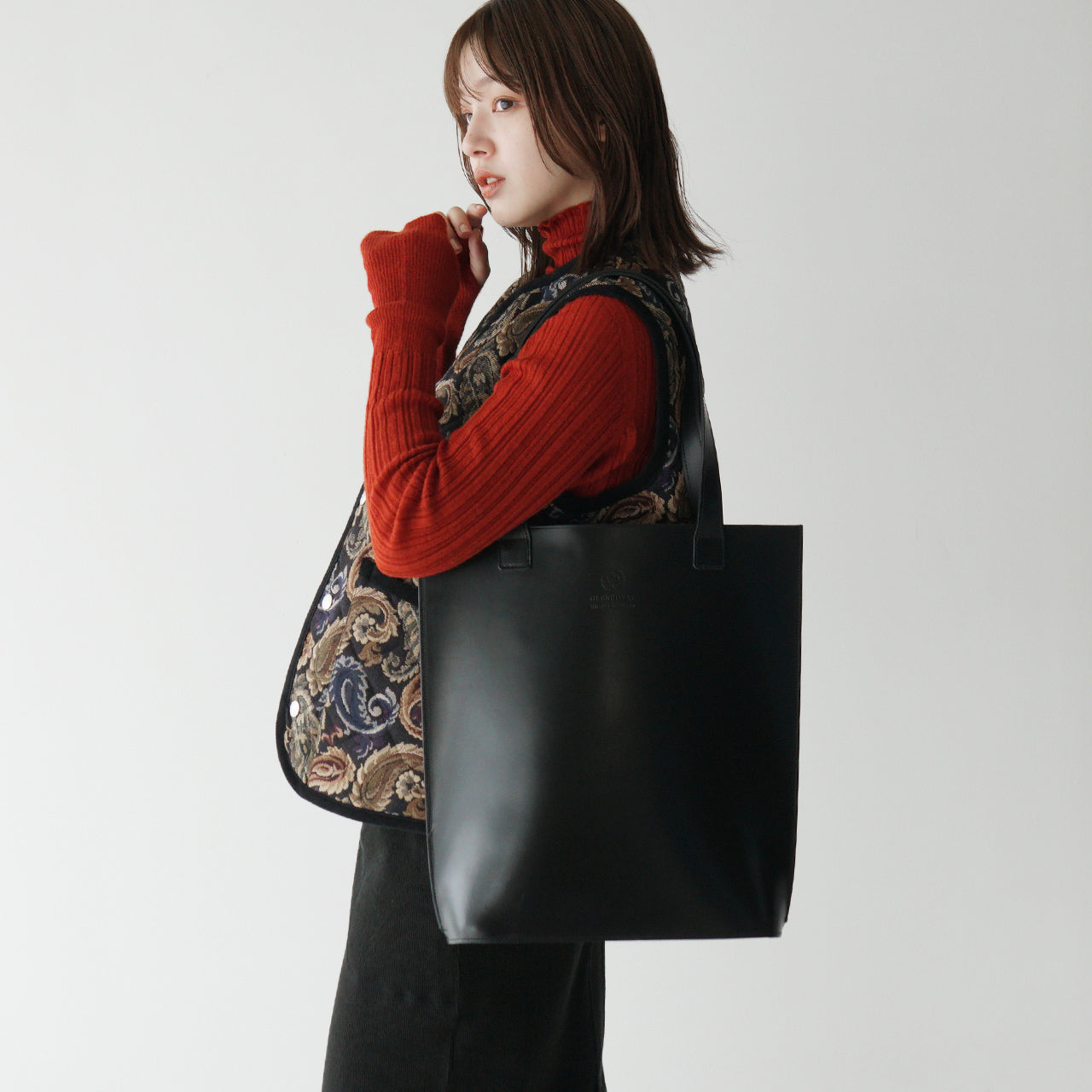 トートバッグ トール TOTE BAG TALL ブライドルレザー 01-5823