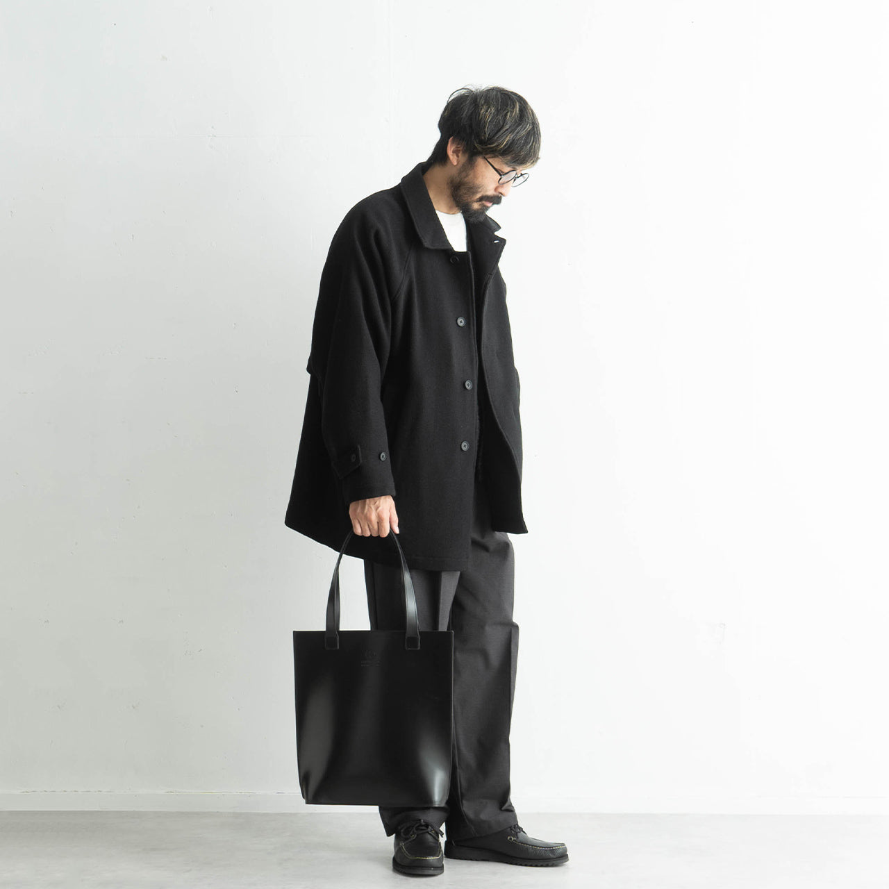 トートバッグ トール TOTE BAG TALL ブライドルレザー 01-5823