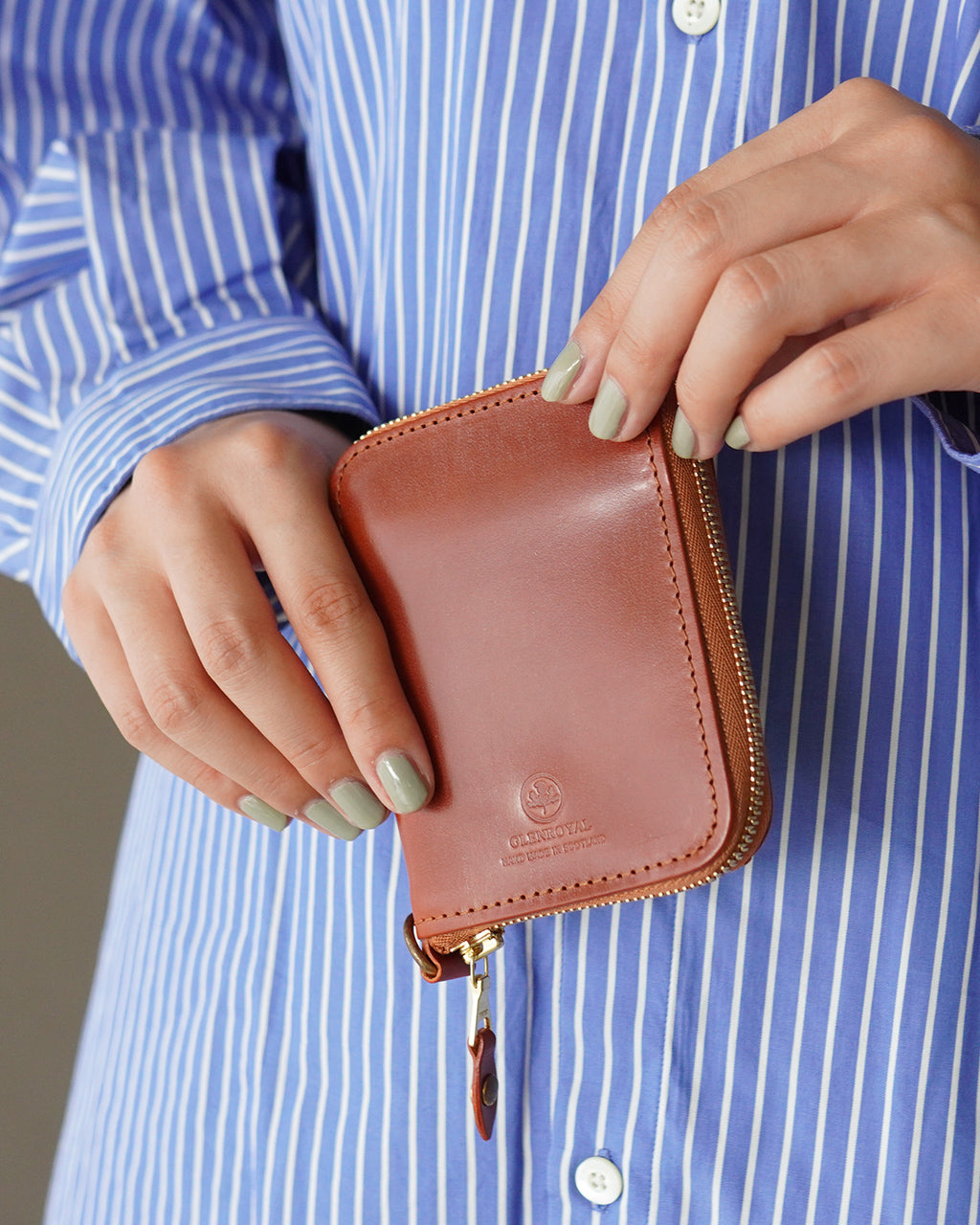 GLENROYAL 글렌 로얄 스몰 지퍼 지갑 SMALL ZIP WALLET 03-5814 송료 무료