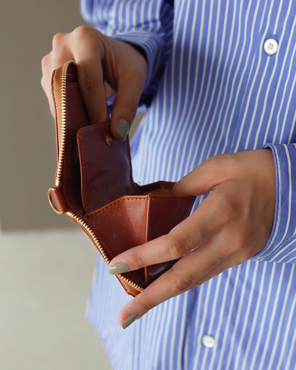 |point × 15|SMALL ZIP WALLET 03-5814