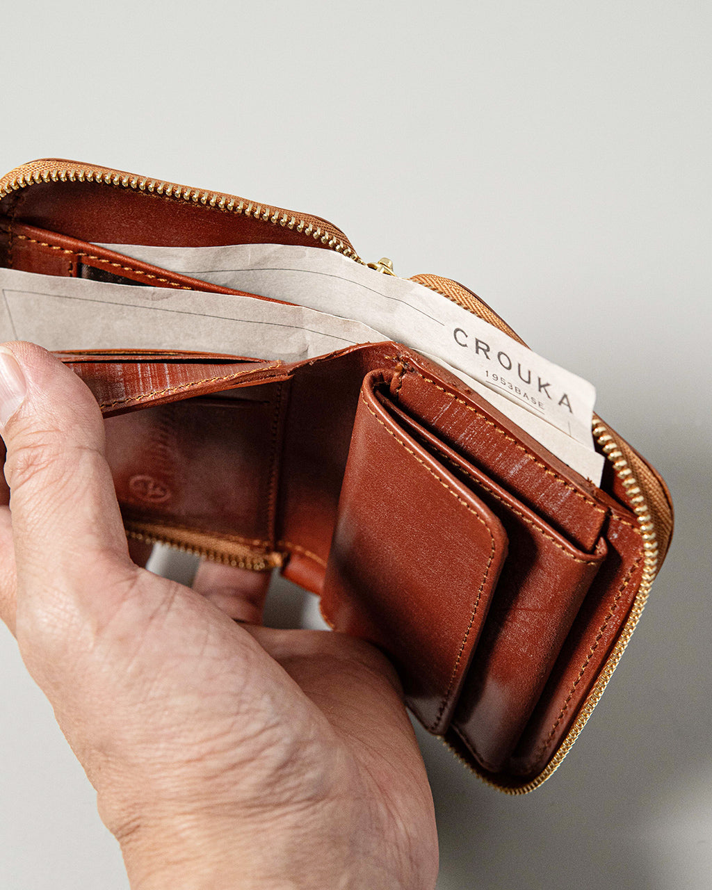 GLENROYAL 글렌 로얄 스몰 지퍼 지갑 SMALL ZIP WALLET 03-5814 송료 무료