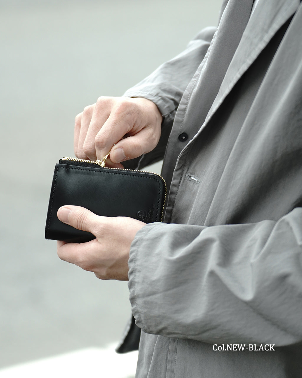 ジップアラウンド スモール ウォレット L ZIP AROUND SMALL WALLET L字型 ファスナー ジップ 財布 03-5817