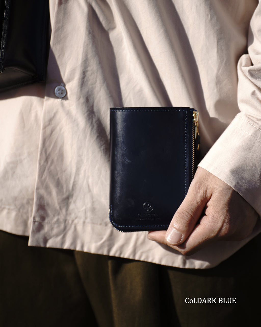 ジップアラウンド スモール ウォレット L ZIP AROUND SMALL WALLET L字型 ファスナー ジップ 財布 03-5817