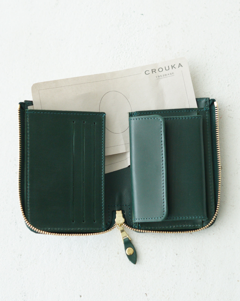 ジップアラウンド スモール ウォレット L ZIP AROUND SMALL WALLET L字型 ファスナー ジップ 財布 03-5817