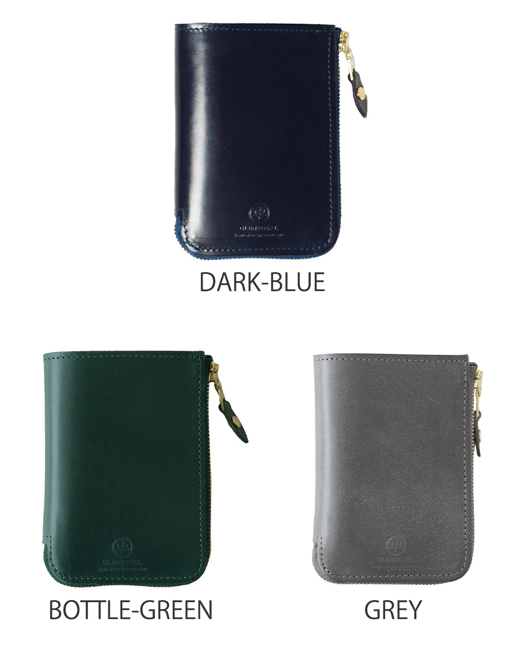 ジップアラウンド スモール ウォレット L ZIP AROUND SMALL WALLET L字型 ファスナー ジップ 財布 03-5817