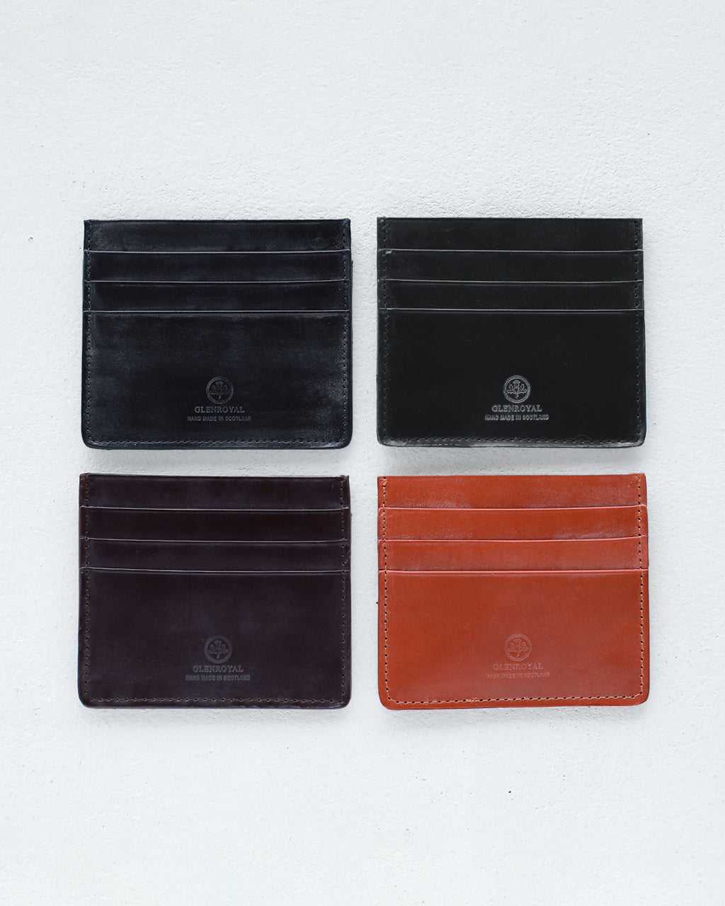 スリム カードケース SLIM CARD CASE WITH NOTE ブライドルレザー シンプル カード入れ 03-5935