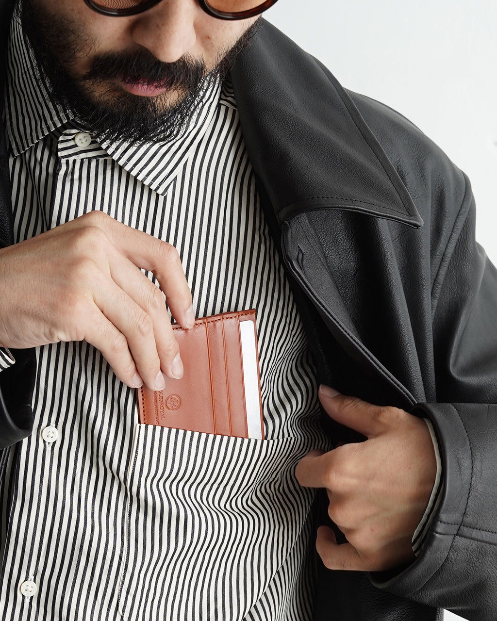 SLIM CARD CASE WITH NOTE 03-5935