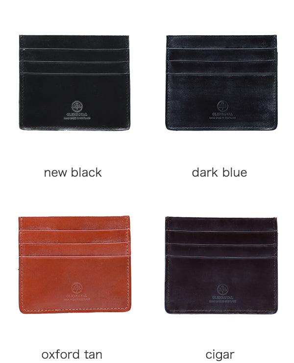 スリム カードケース SLIM CARD CASE WITH NOTE ブライドルレザー シンプル カード入れ 03-5935
