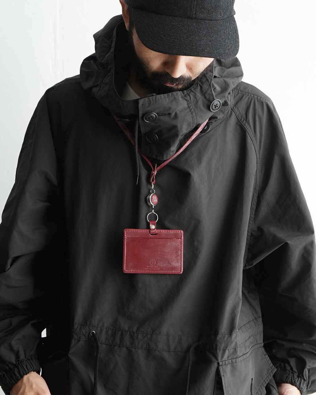 IDケース (リール付) ID CARD WITH REEL STRAP ストラップ付き カードケース 03-6077