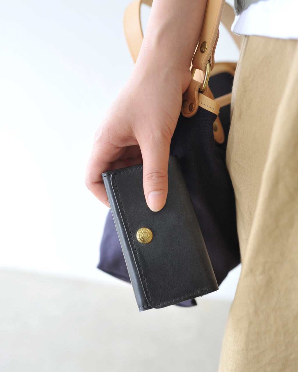 GLENROYAL BUSINESS CARD HOLDER ブライドルレザー カードケース 名刺