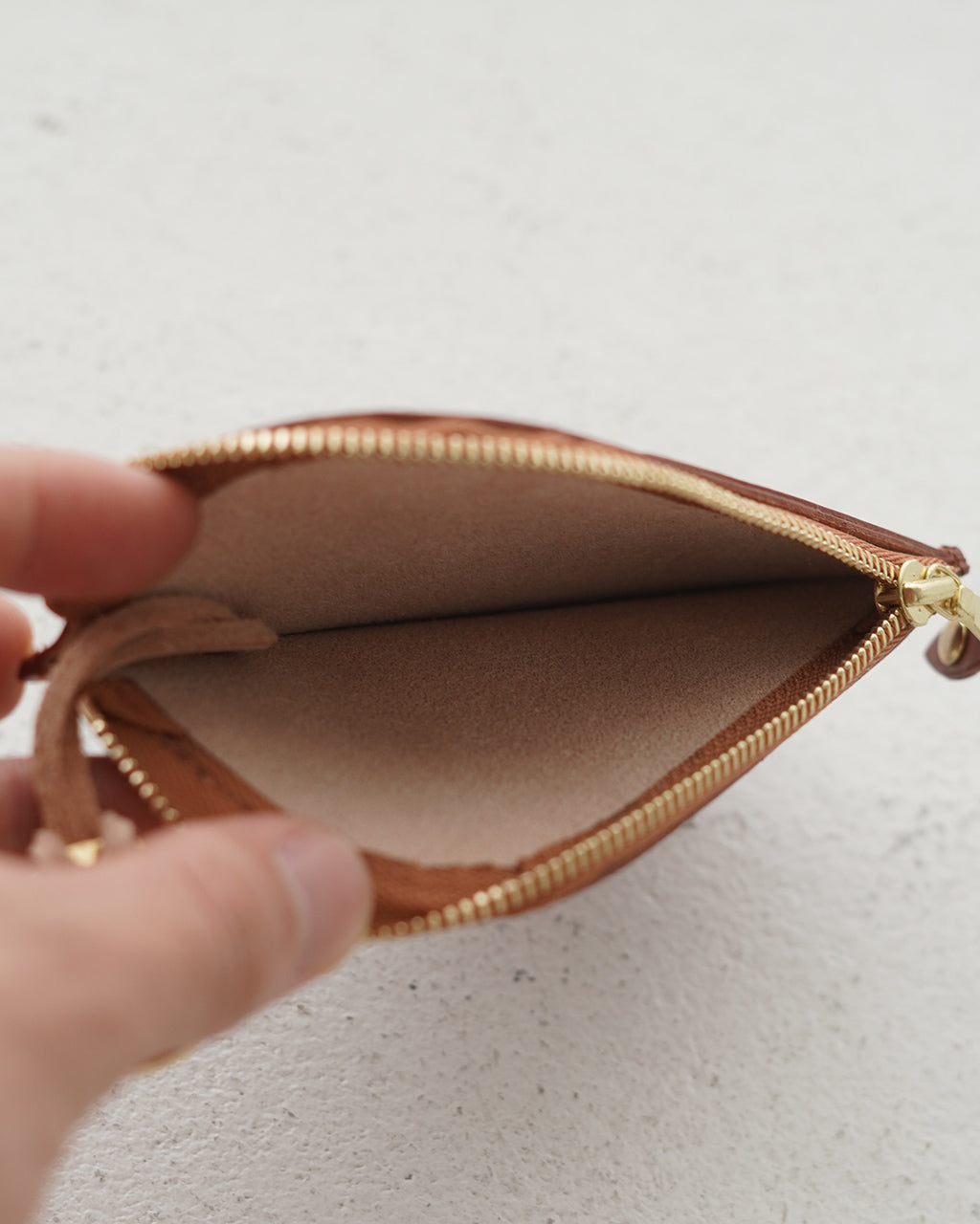 ジップド キーケース カードポケット付き ZIPED KEY CASE WITH POKET レザー 03-6255