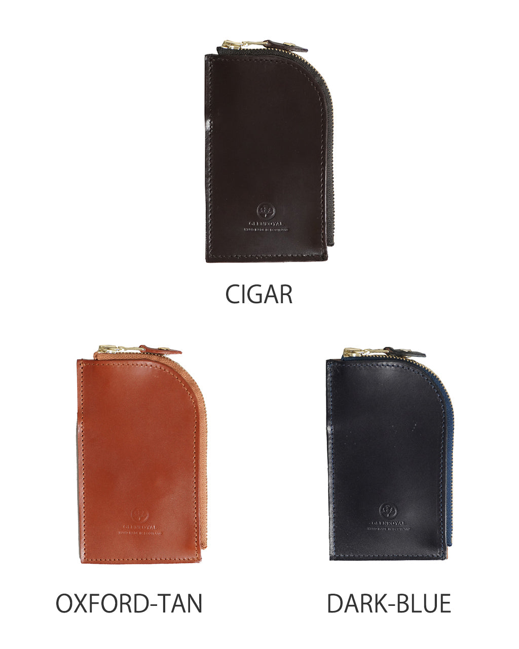 ジップド キーケース カードポケット付き ZIPED KEY CASE WITH POKET レザー 03-6255