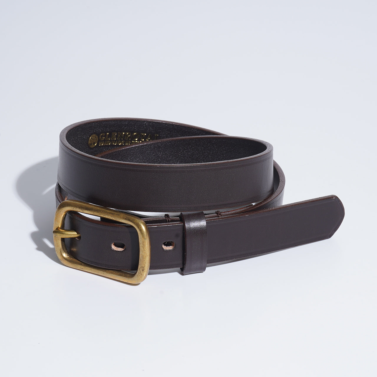 ベルト ウィズ ヘッドカラーバックル BELT WITH HEAD COLLAR BACKLE ブライドルレザー 06-5798