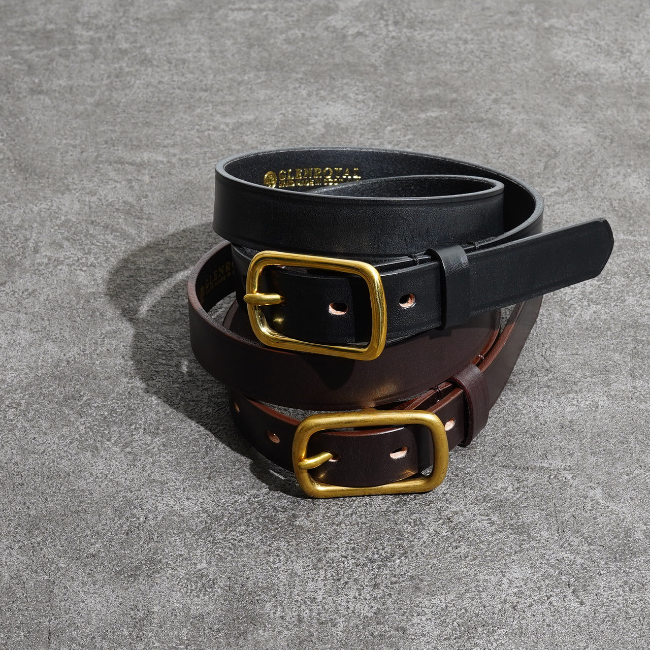 ベルト ウィズ ヘッドカラーバックル BELT WITH HEAD COLLAR BACKLE ブライドルレザー 06-5798