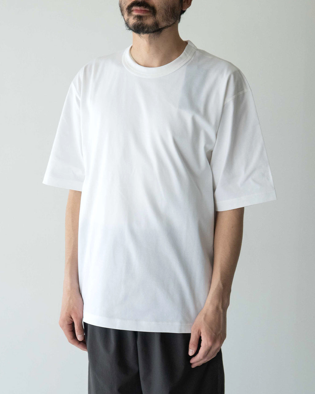Goldwin ゴールドウィン 半袖Tシャツ オーバーサイズ カットソー リオプティマム プレーティング ジャージ オーバーサイズド ティーシャツ Re-Optimum P J Oversized T-shirt GC45100 【送料無料】