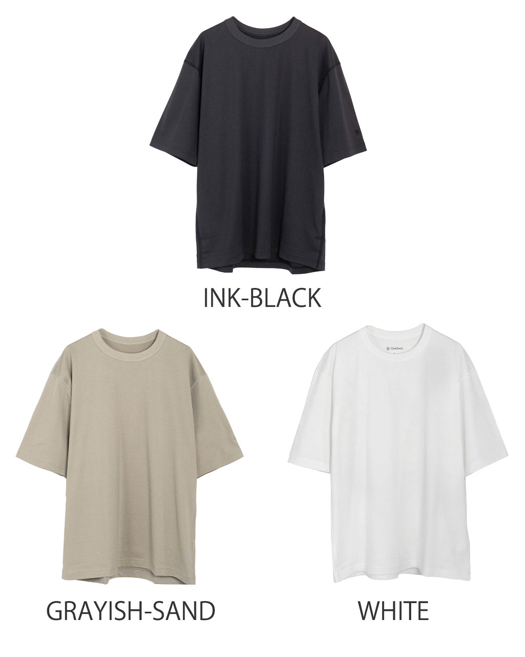 Goldwin ゴールドウィン 半袖Tシャツ オーバーサイズ カットソー リオプティマム プレーティング ジャージ オーバーサイズド ティーシャツ Re-Optimum P J Oversized T-shirt GC45100 【送料無料】