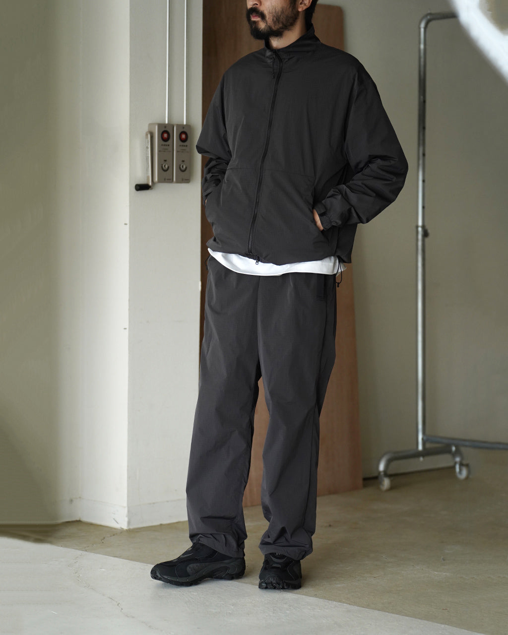 Dope Dyed Rip-stop Wind Jacket GL15330