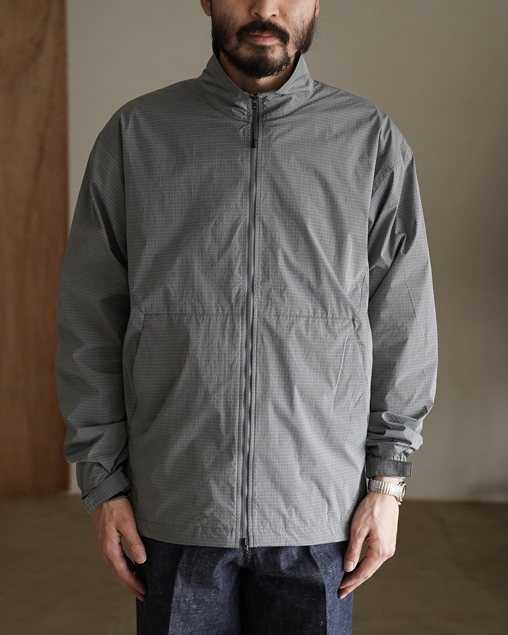 Dope Dyed Rip-stop Wind Jacket GL15330