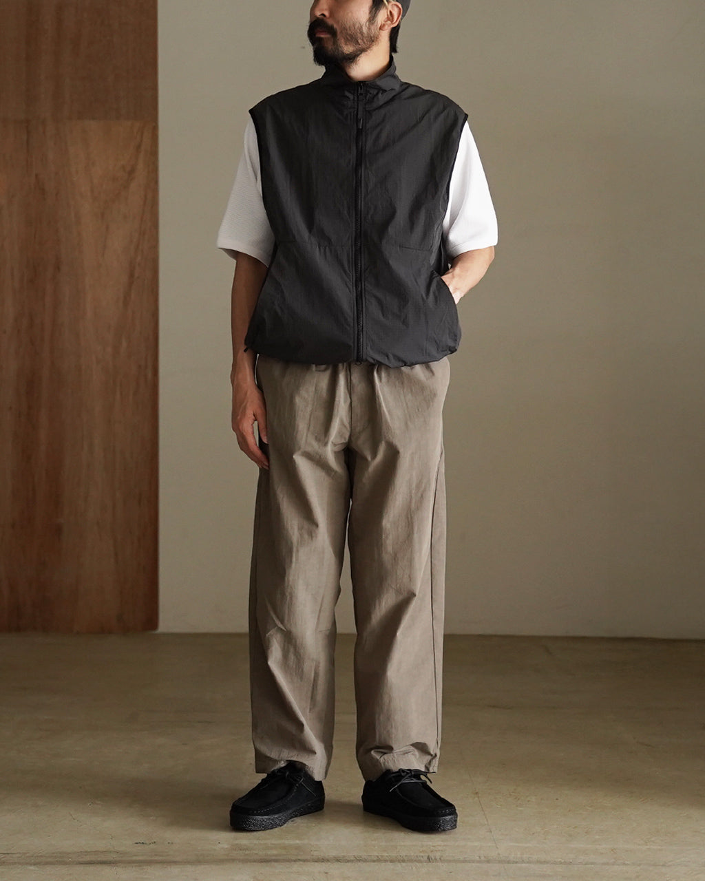 Dope Dyed Rip-stop Wind Vest GL15331