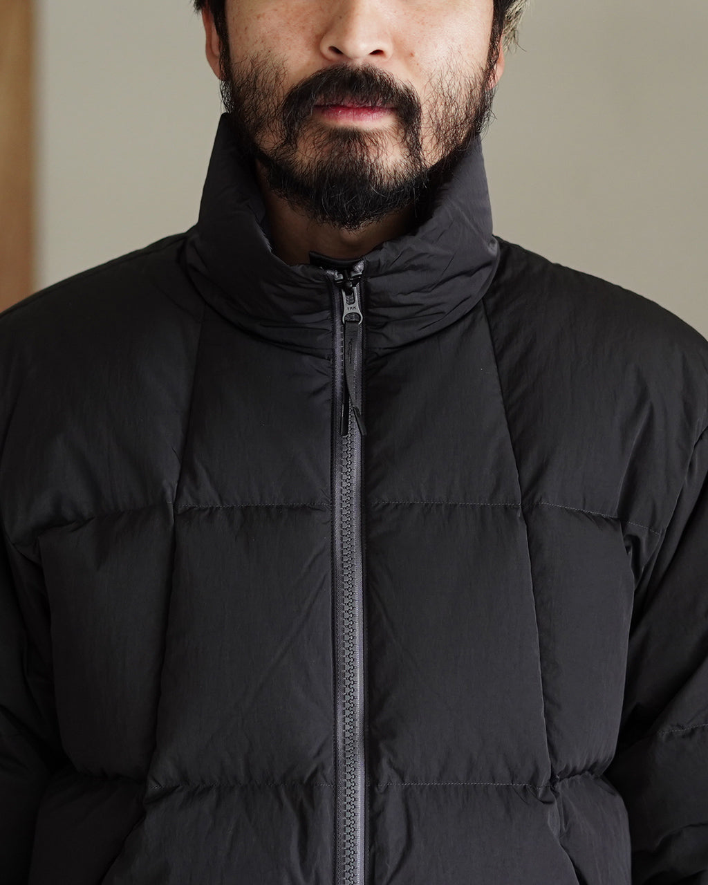 Dope Dyed Ripple Nylon Down Jacket GL25339