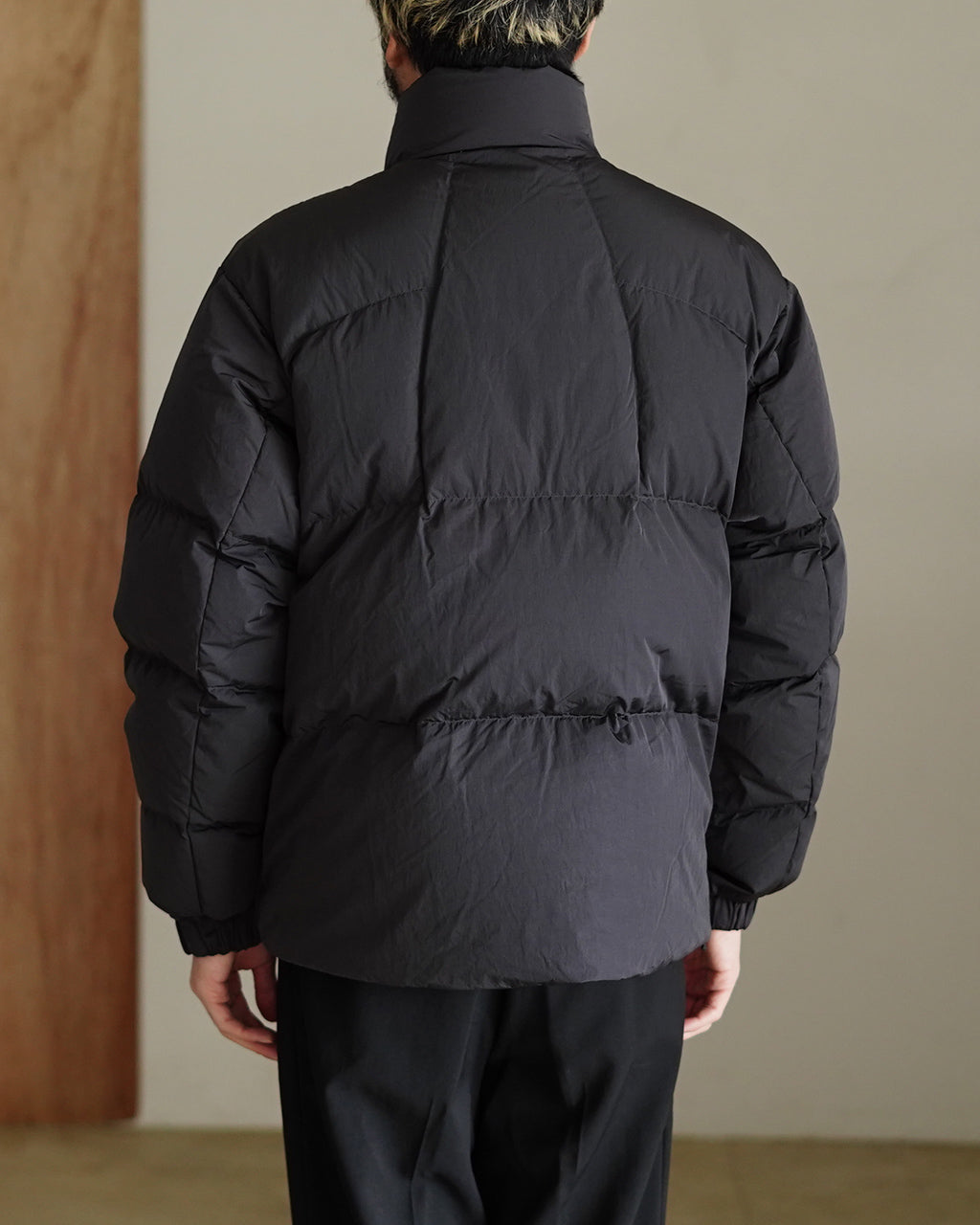 Dope Dyed Ripple Nylon Down Jacket GL25339