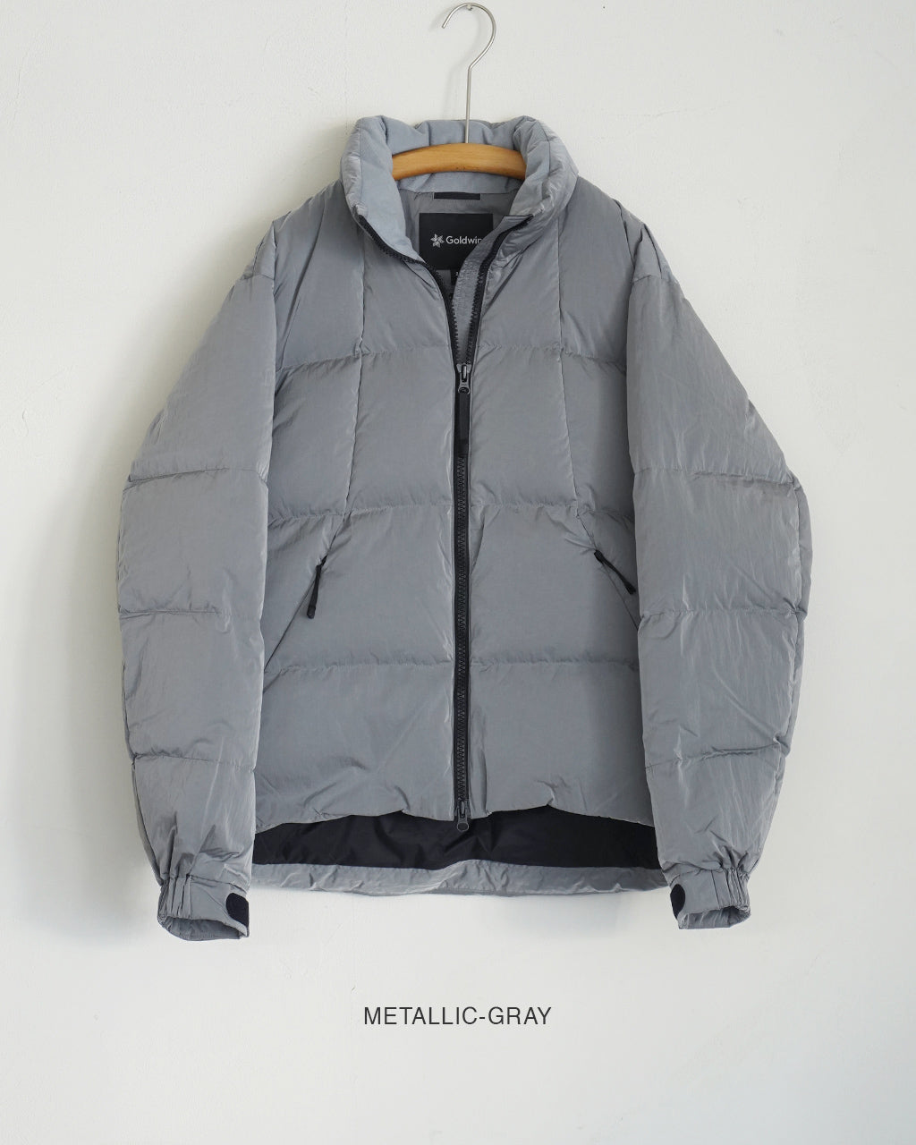 Dope Dyed Ripple Nylon Down Jacket GL25339
