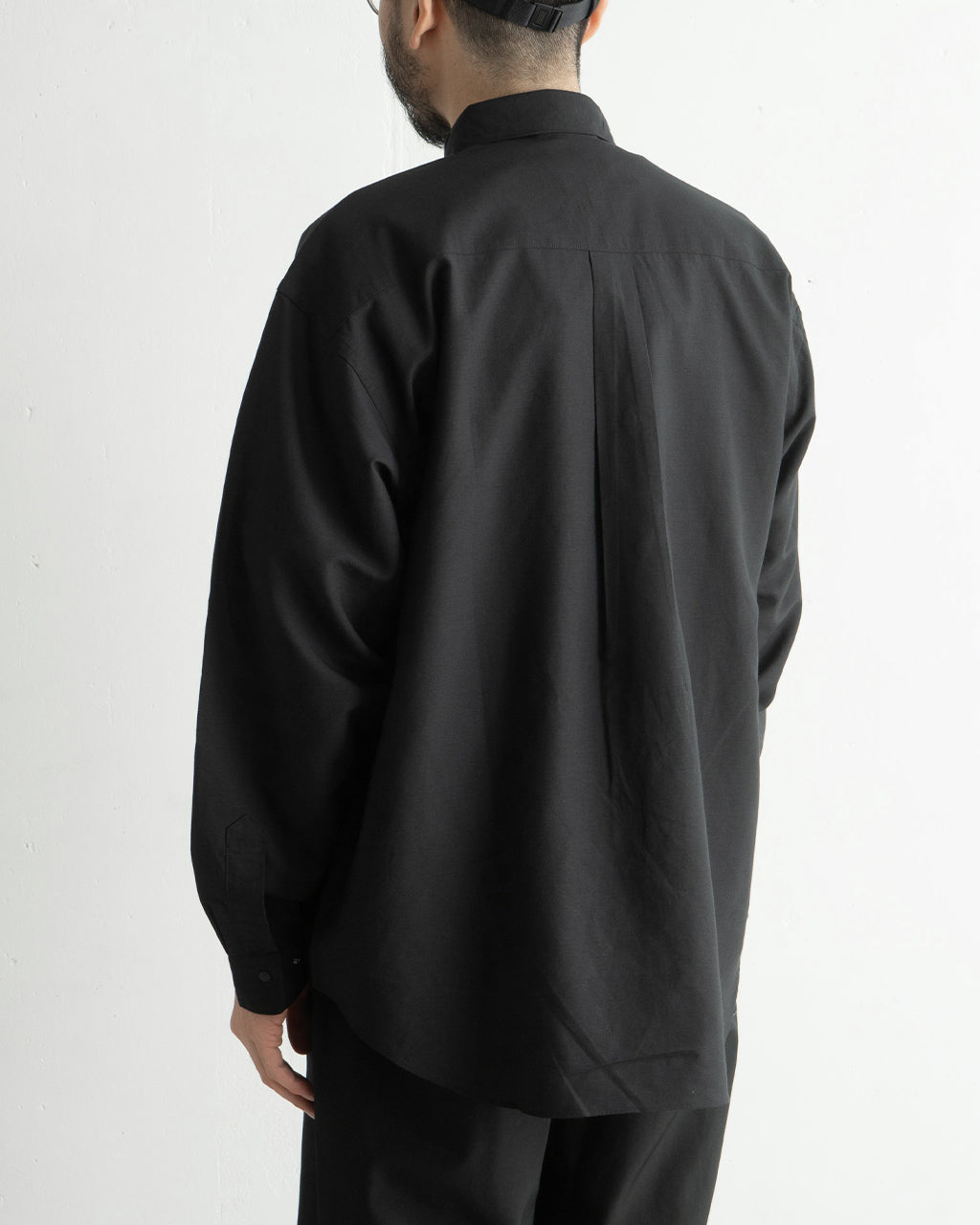 【SALE!40%OFF】ガウジー ボイル リラックス シャツ レギュラーカラー オーバーサイズシャツ Gauzy Voile Relax Shirt GL55141