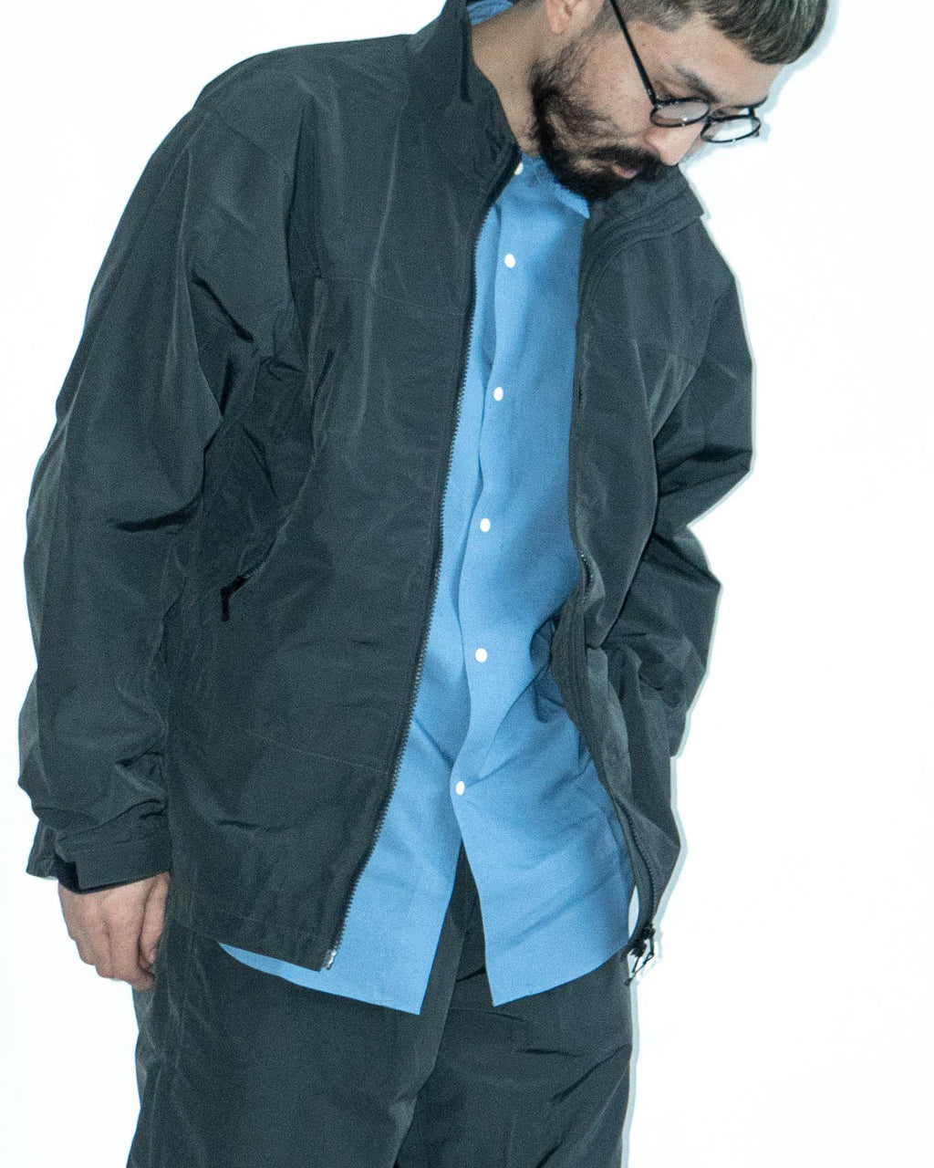 【SALE!40%OFF】ガウジー ボイル リラックス シャツ レギュラーカラー オーバーサイズシャツ Gauzy Voile Relax Shirt GL55141