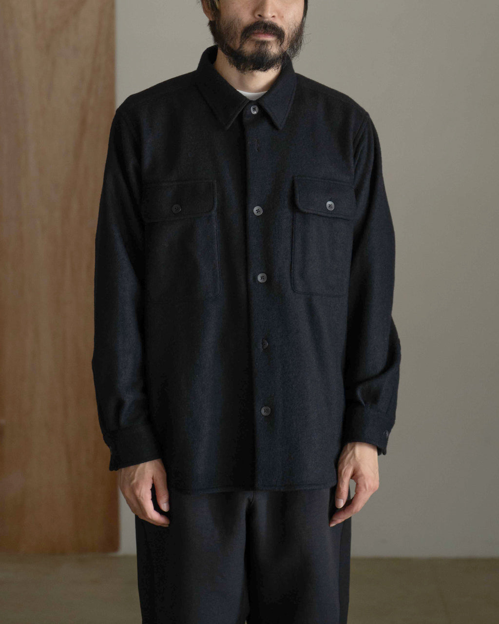 Wool Jersey Coptis Shirt GL55701