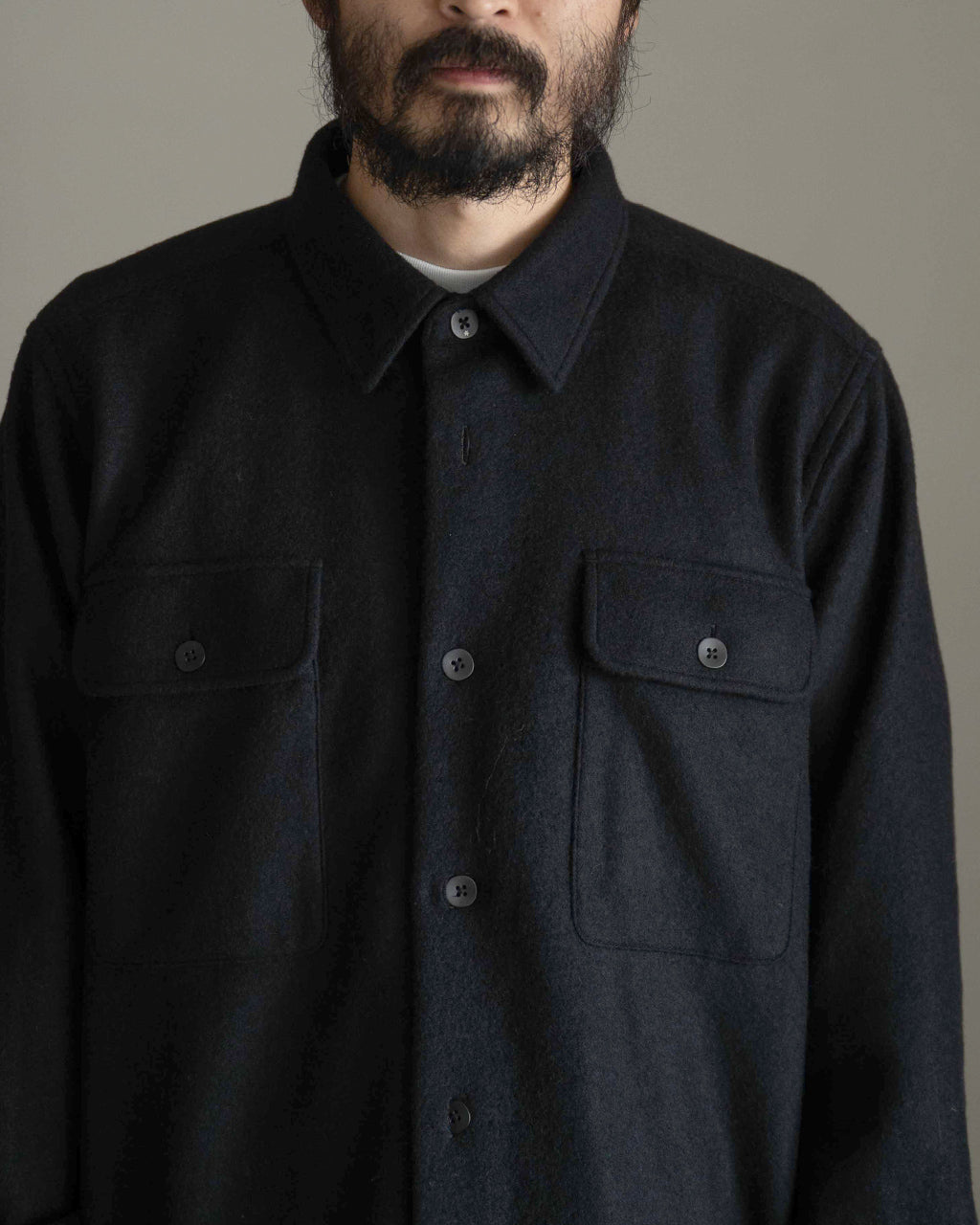 Wool Jersey Coptis Shirt GL55701