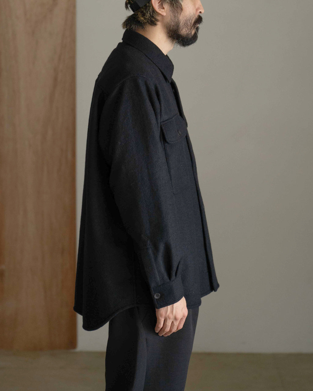 Wool Jersey Coptis Shirt GL55701