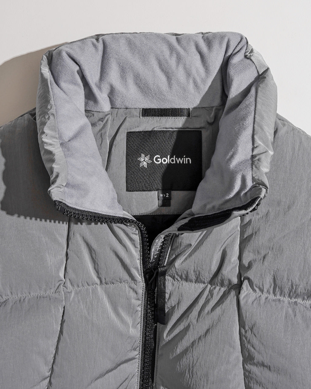 Dope Dyed Ripple Nylon Down Jacket GLW25339