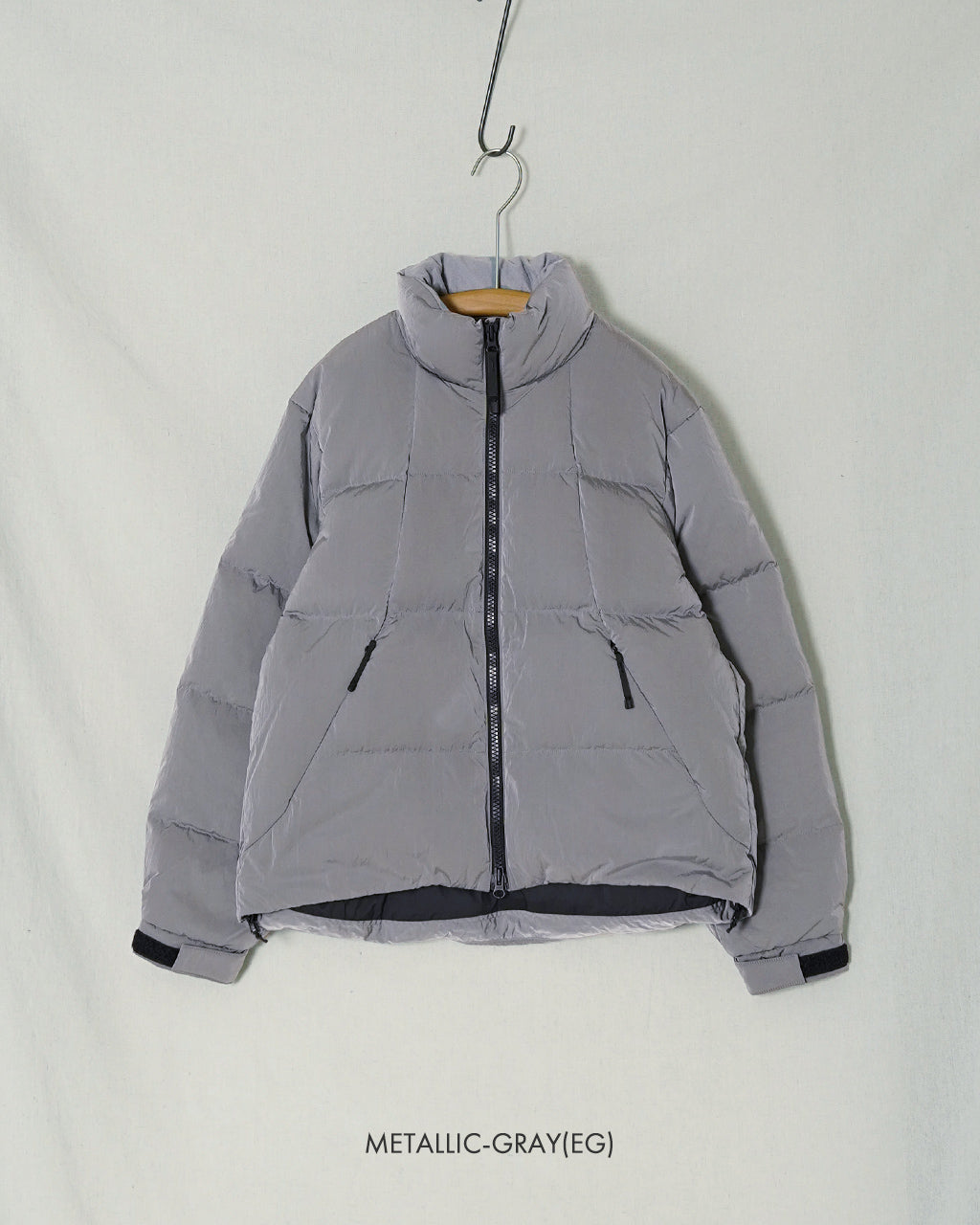 Dope Dyed Ripple Nylon Down Jacket GLW25339