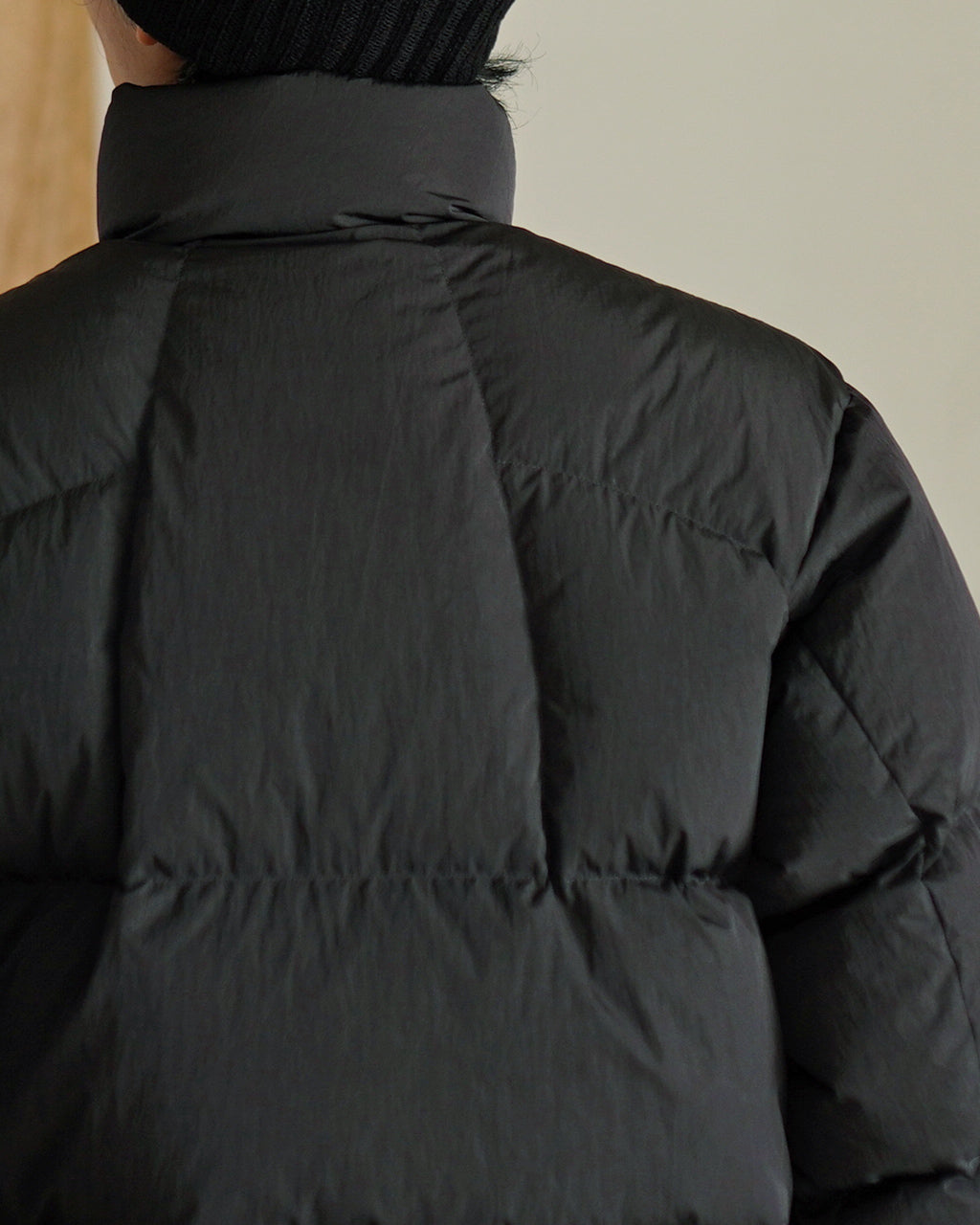 Dope Dyed Ripple Nylon Down Jacket GLW25339