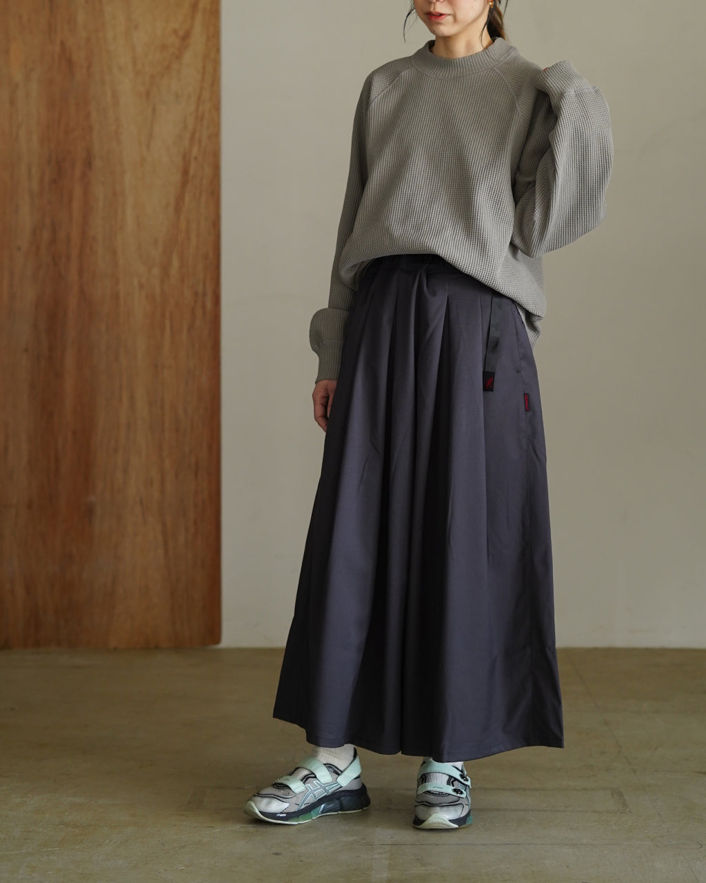 WF Light Mock Neck L/S T-shirt GLW45331