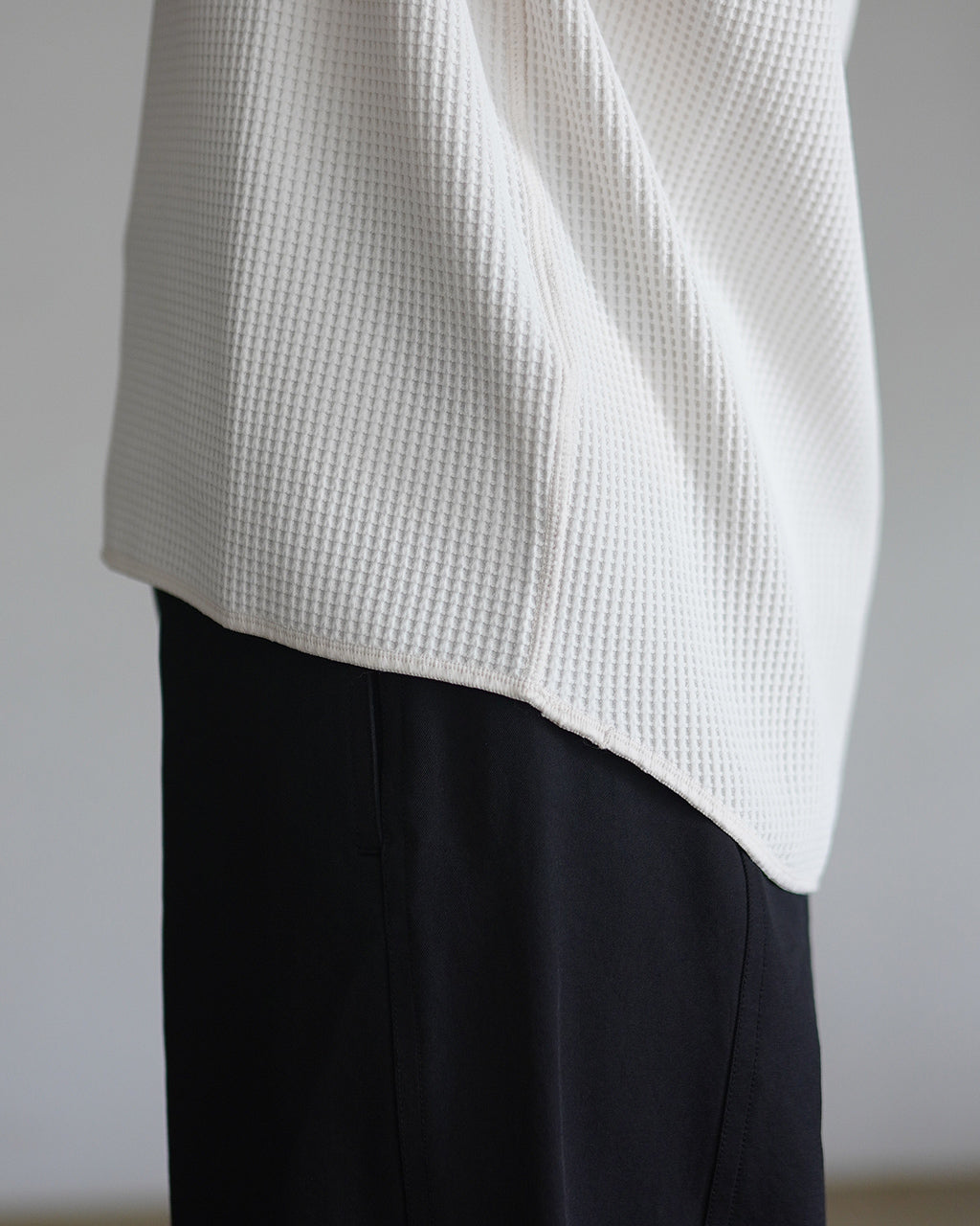 WF Light Mock Neck L/S T-shirt GLW45331