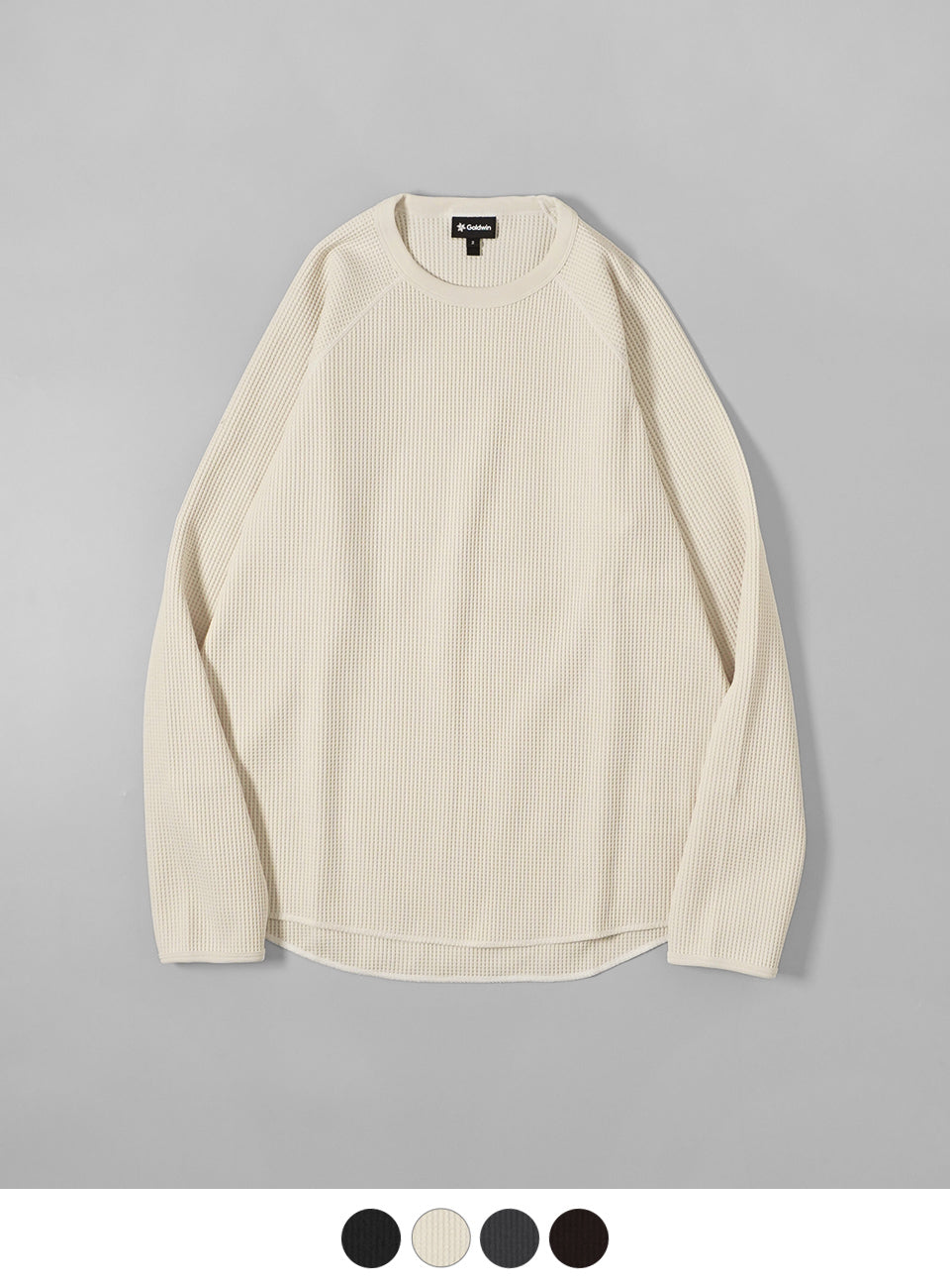 GOLDWIN ゴールドウイン ワッフル ライト ロングスリーブ ティーシャツ WF LIGHT L/S T-SHIRT 長袖 カットソー