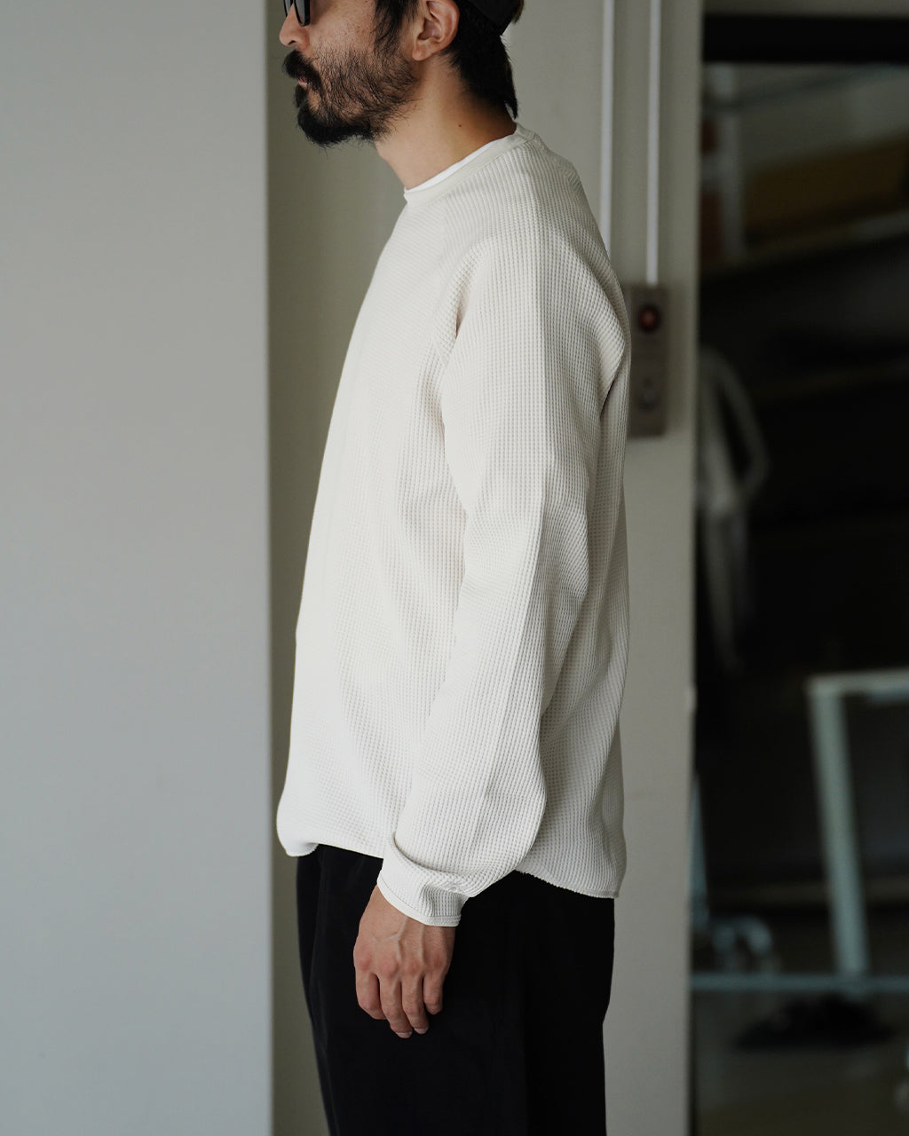 Waffle Light Long Sleeve T-shirt GL45142
