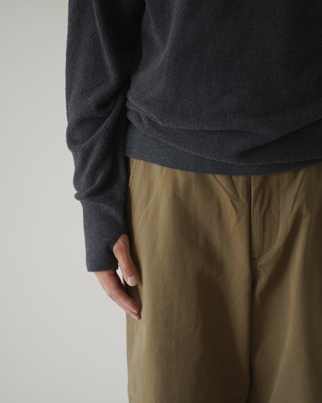 Mesh Pile Hoodie GM35300