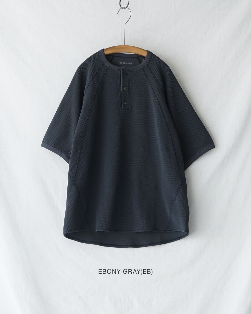 Mesh WF Actinoid Henley Neck T-shirt GL66143