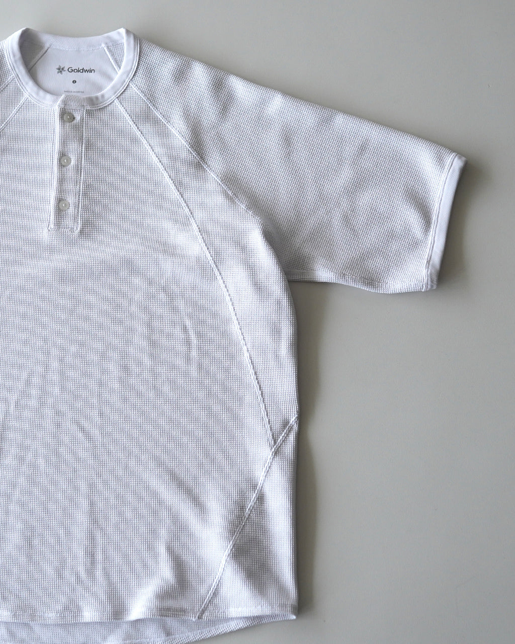 Mesh WF Actinoid Henley Neck T-shirt GL66143