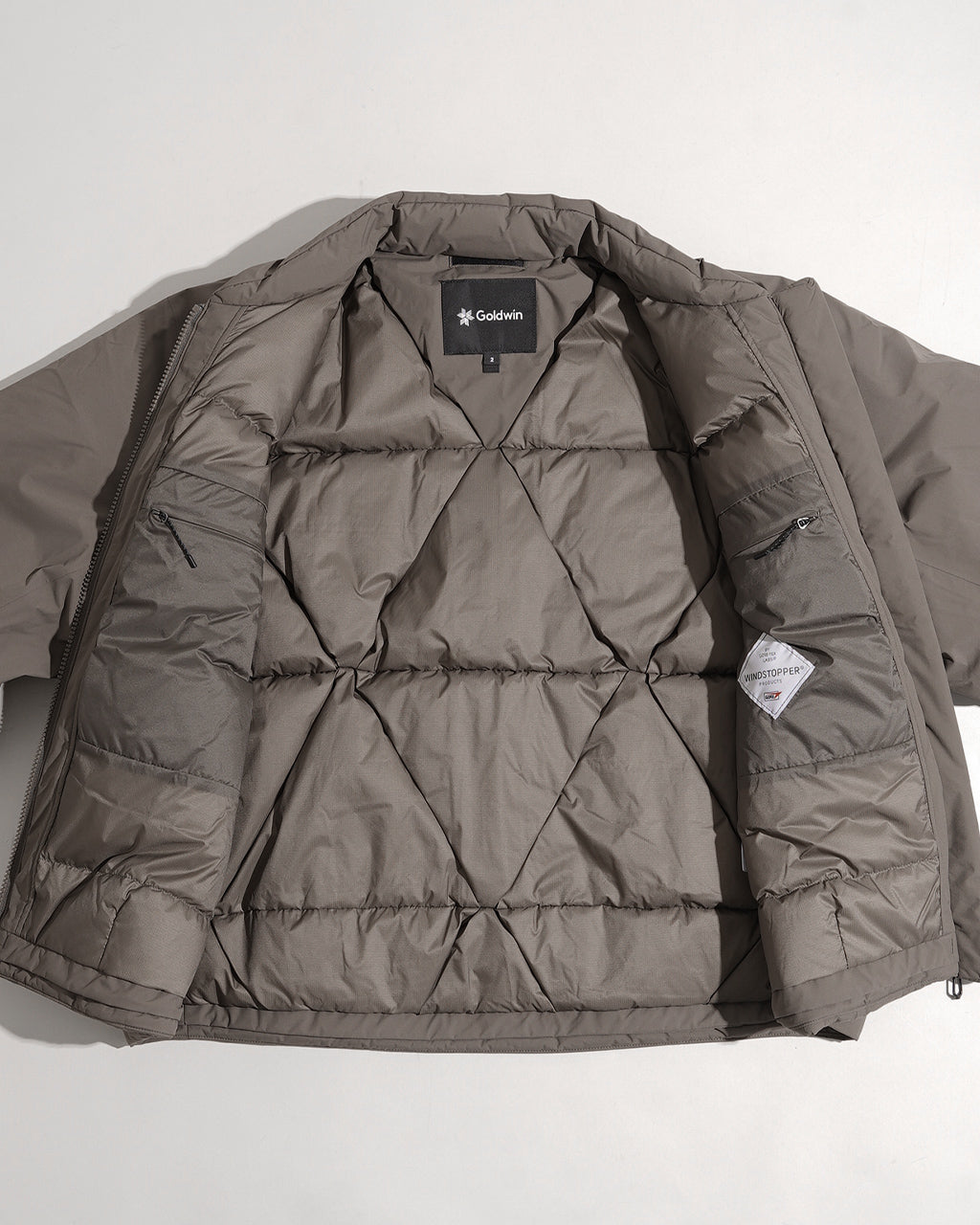 WINDSTOPPER Triangular Down Jacket GL26337