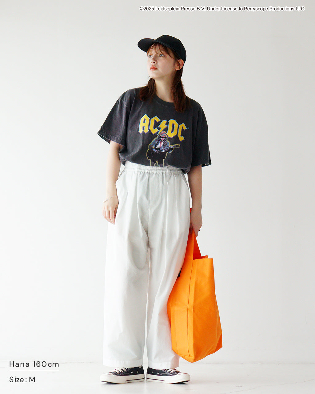【SALE!20%OFF】GOOD ROCK SPEED グッドロックスピード エーシー・ディーシー AC/DC ART T-SHIRT WHO MADE WHO 半袖 Tシャツ プリントTシャツ 25ACD001W