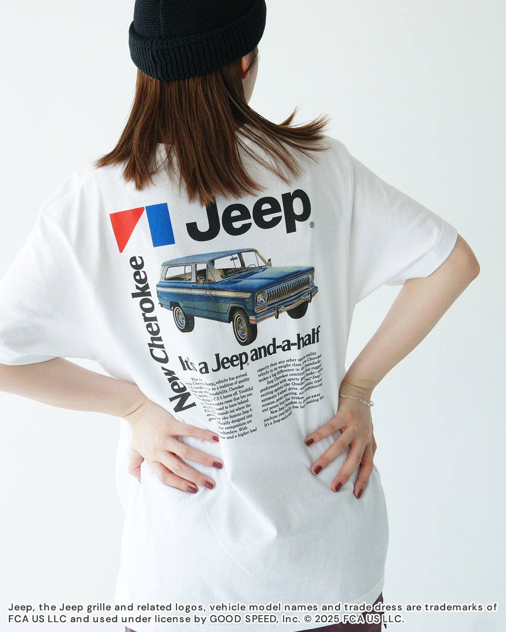 【SALE!20%OFF】GOOD ROCK SPEED グッドロックスピード JeepR?半袖Tシャツ ジープ "ALL TRUCK" "New Cherokee" バックプリントT ロゴT カットソー 25JEP102W 25JEP103W