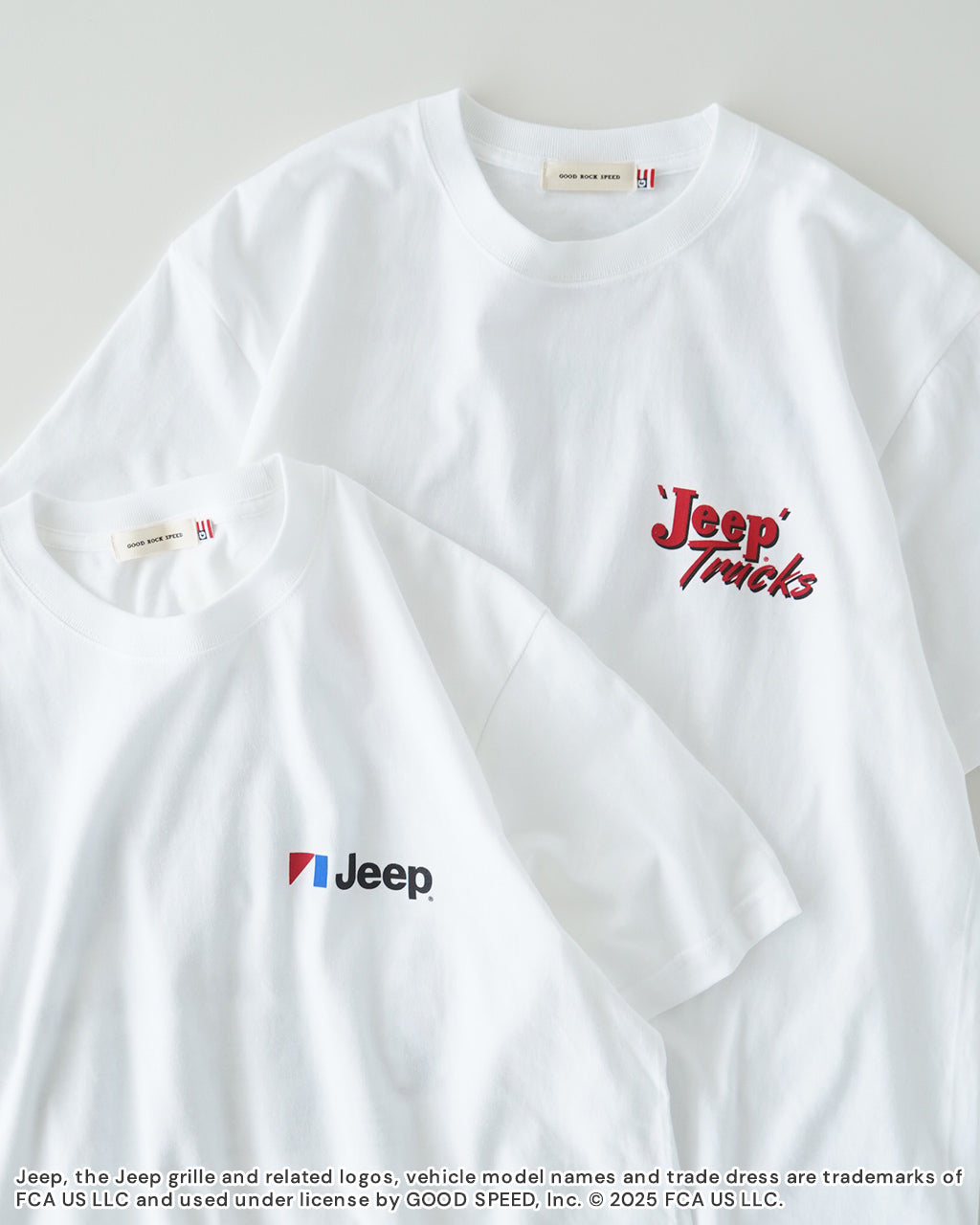 【SALE!20%OFF】GOOD ROCK SPEED グッドロックスピード JeepR?半袖Tシャツ ジープ "ALL TRUCK" "New Cherokee" バックプリントT ロゴT カットソー 25JEP102W 25JEP103W